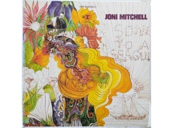 1ST YEAR 1974 REISSUE JONI MITCHELL SELF TITLED GATEFOLD VINYL RECORD RS 6293 RECORDS
