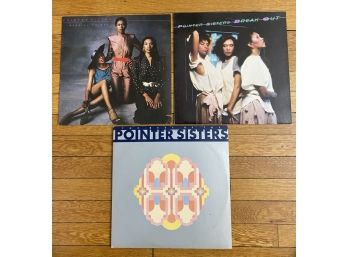 LOT OF 3 POINTER SISTERS VINYL RECORDS IN VG OR BETTER CONDITION