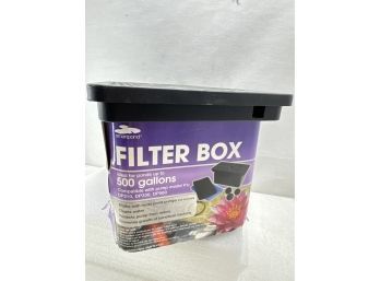 SMARTPOND Water Garden Mechanical Filter Box Up To 500 Gal
