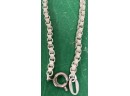 Sterling Silver Necklace  4g 14 Inches Long
