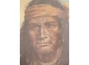 Native American Print In Board 10 X 8