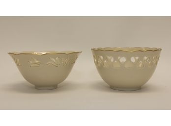 Pair of Lenox bowls
