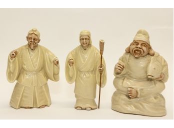 Set of 3 Asian figurines