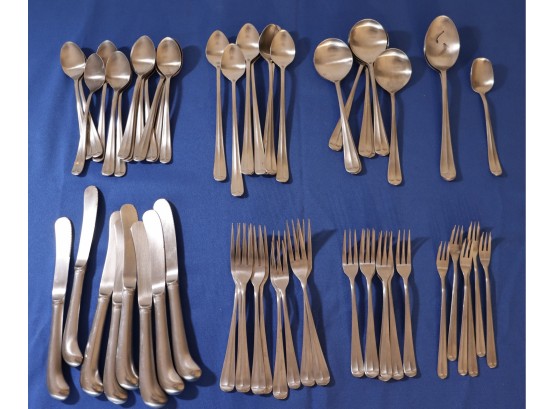 Lot 290- Supreme Cutlery Stainless Steel Flatware Service Set - 66 Pieces