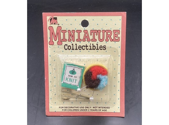 Miniature Collectibles How To Knit