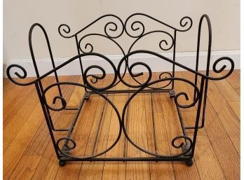 Wrought Iron Paper Holder