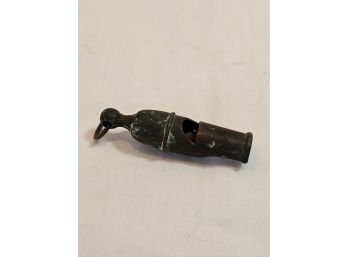 Antique Copper Whistle
