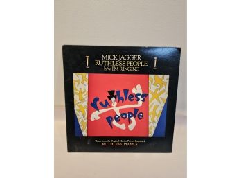 Mick Jagger Ruthless People Soundtrack Record Album Lp