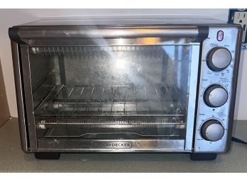 Small Stainless Steel Black And Decker Toaster Oven