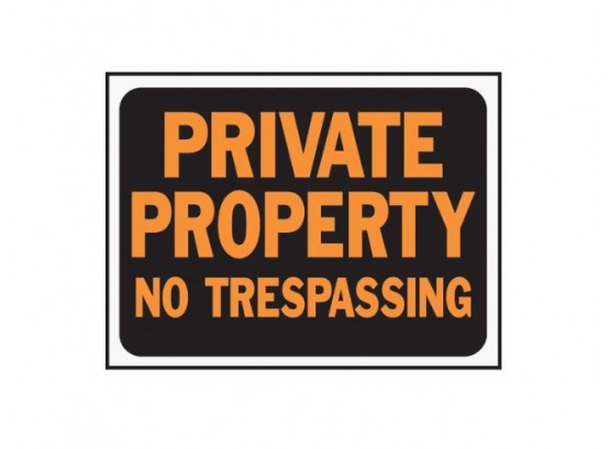 Private Property Signs 10 Pack