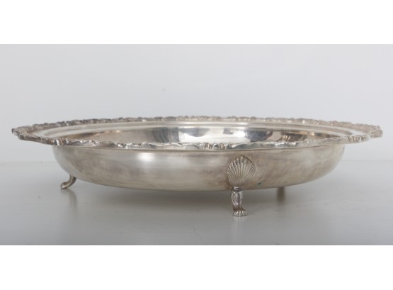 Silver Plate Footed Dish 2