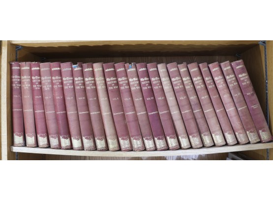 The Times History Of The War (Complete In 22 Volumes) Books