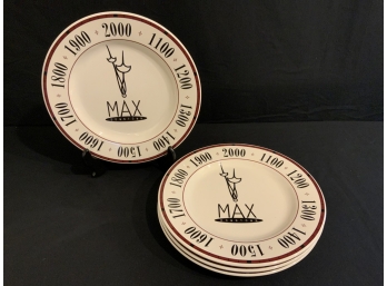 Max  Downtown Dinner Plates Set Of Four