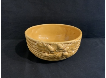 Yellow Portuguese Acorn Bowl