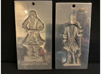 Pair Of Cookie Molds