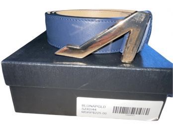 Pre Owned APOLINAR Blue Belt Size 44