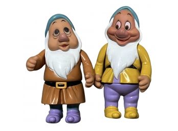 Lot Of 2 Dwarfs From Snow White