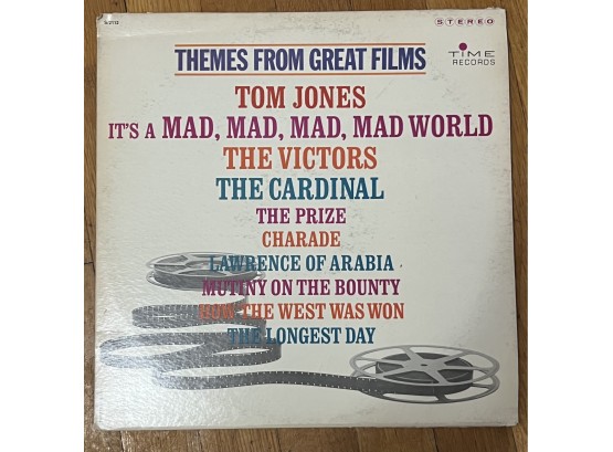 Themes From Great Films, Time Records S/2112 Stereo, Tom Jones, Lawrence Of Arab