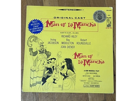 Man Of La Mancha A Musical Play Vinyl Record