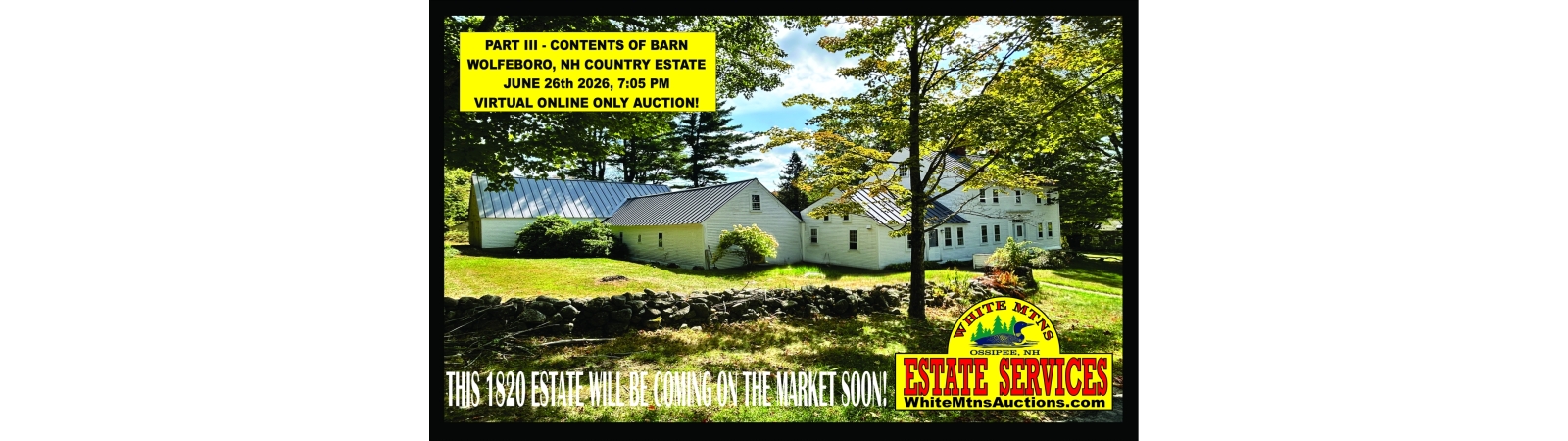 White Mtns Estate Services | AuctionNinja
